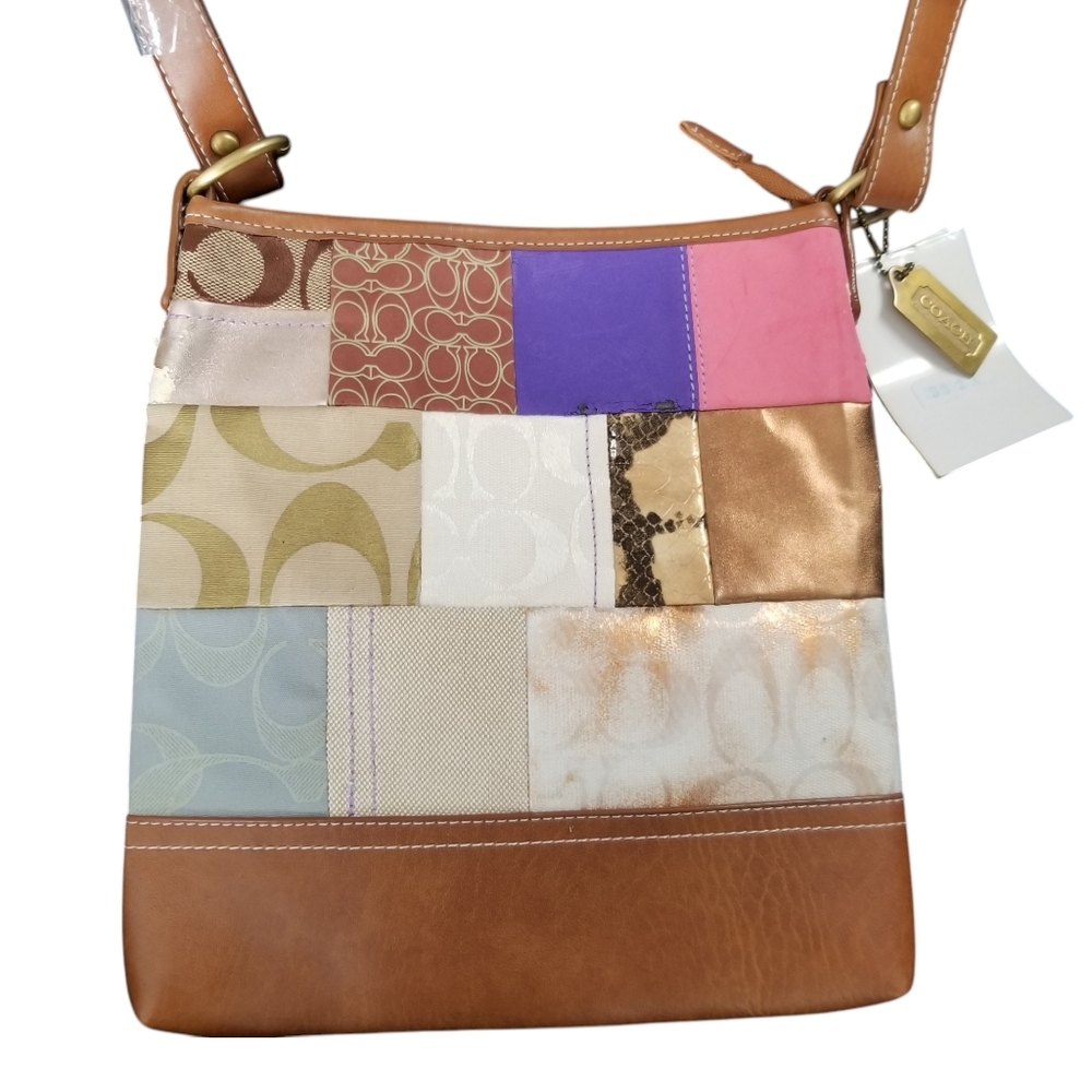 Vintage RARE Coach Patchwork Purse READ DESCRIPTION